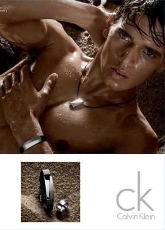 mark cox - dutch male model - face of ck accessories 2010