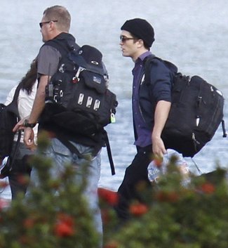 celebrities with north face back packs and bags