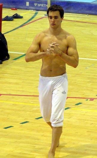 shirtless portuguese gymnast - carlos jesus
