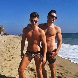 Blake McIver Ewing gay boyfriend - Shirtless Underwear