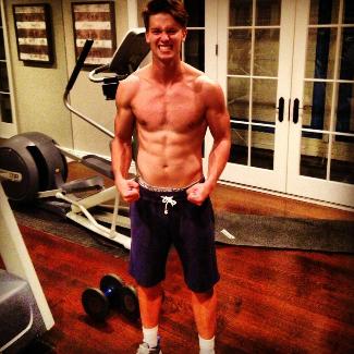 young guys with washboard abs Patrick Schwarzenegger six pack abs - 20 years old
