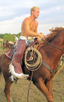 guys on horses - Kenneth Pridham