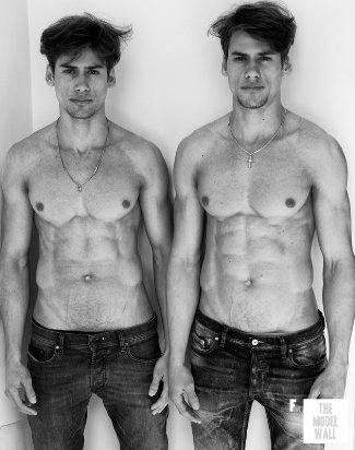 Patriota-Twins-by-Daniel-Jaems - Brazilian twin male models - Marcos and Marcio Patriota