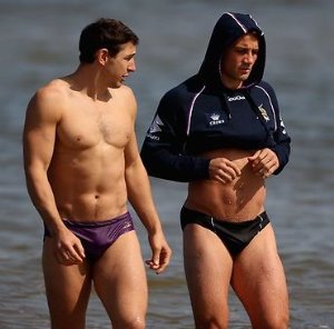 cooper cronk billy slater speedo recovery session