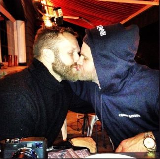 justin anderson is boyfriend of bob harper - ringing in the new year