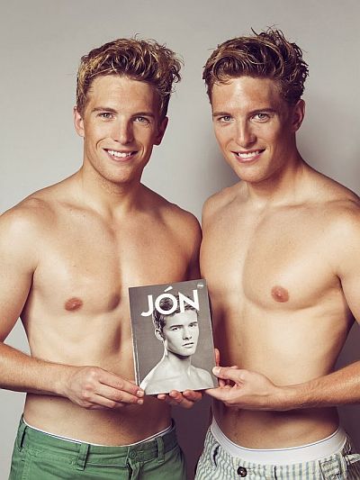 shirtless twins jon and mark norris