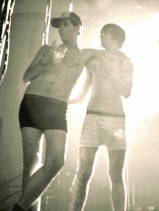 Gabe Saporta Jack Barakat boxers underwear