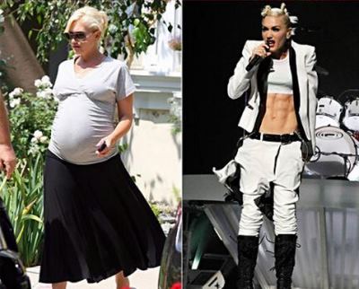 celebrity after pregnancy weight loss secrets - Gwen-Stefani