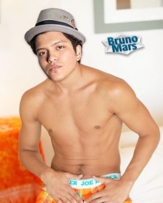 bruno mars underwear - fake photo