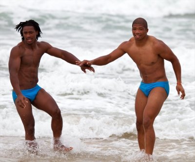 black rugby players shirtless - bernardo botha