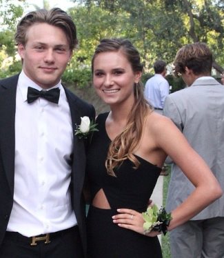 Brendan Lemieux - prom with his girl2