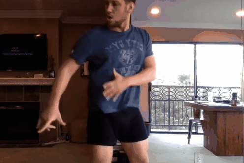 matt mcgorry underwear - dancing in his boxer shorts2