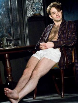 Charlie Cox underwear - boxer shorts - 2008 stage play the collection
