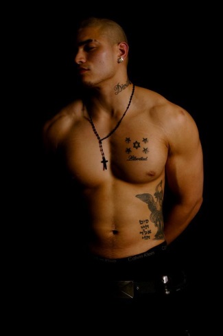Miguel Gomez - actor - shirtless - underwear waistband - aztec escobar