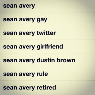 sean avery gay or straight
