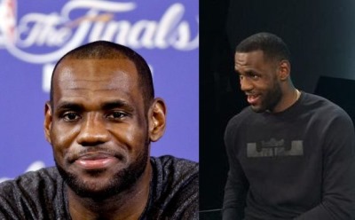 lebron james hair transplant proof - before and after photos - 2014