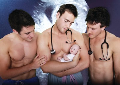 hot male doctors shirtless - june 2015 calendar