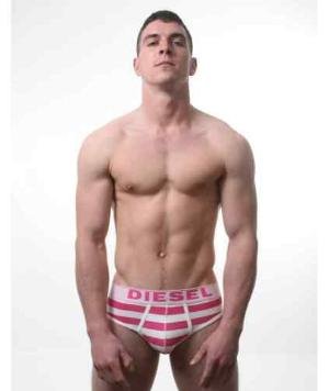 pink underwear for men by diesel