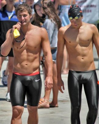 jammer swimsuit for men - nathan adrian in nike
