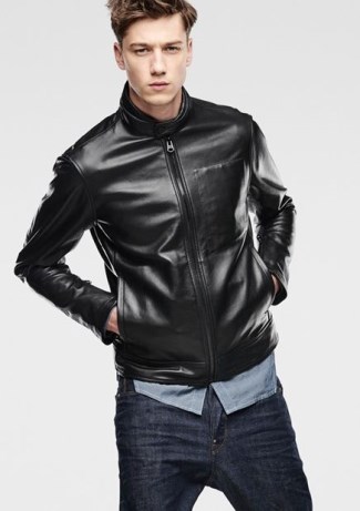 gstar leather jacket price guide