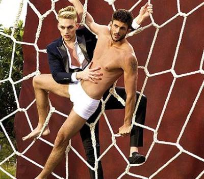 openly gay male model in antm - will jardell with matthew smith - willthew