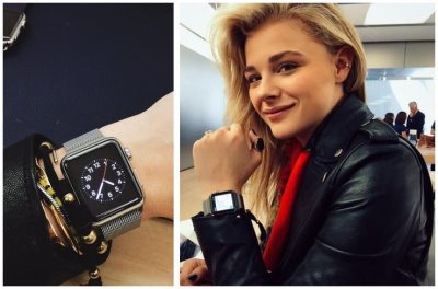 celebrity apple watch - Chloe Grace Moretz5