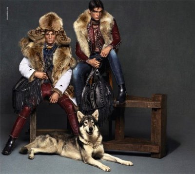fur coats for men 2015 - dquared fall winter 2015 campaign3