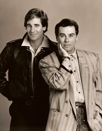 scott bakula quantum leap leather jacket with dean stockwell