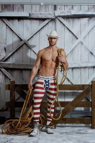 american flag underwear - long johns
