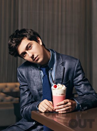 nat wolff suit - tommy hilfiger - out mag