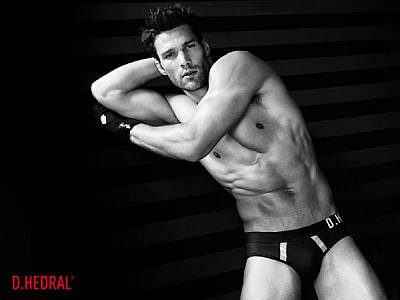 aaron o'connell briefs underwear model for d hedral
