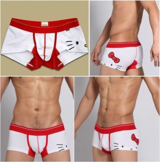 hello kitty mens underwear - boxer briefs bow tie2