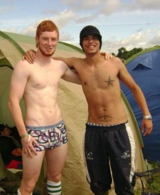 hot ginger men underwear - Tadhg Leader - irish rugby player - bjorn borg underwear