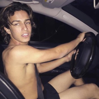 aramis knight underwear while driving
