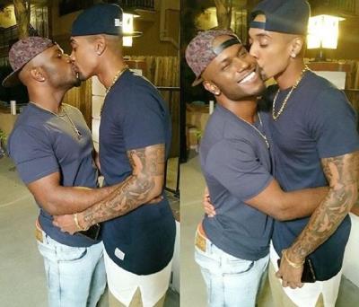 famous black gay men - Milan Christopher and Miles Brock - love and hip hop