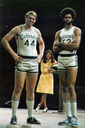 vintage mens tight basketball shorts - dan issell and artis gilmore