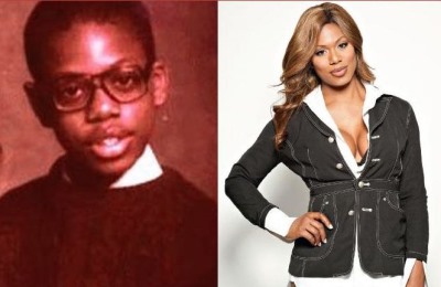 laverne cox before and after - black transgender celebriteis2