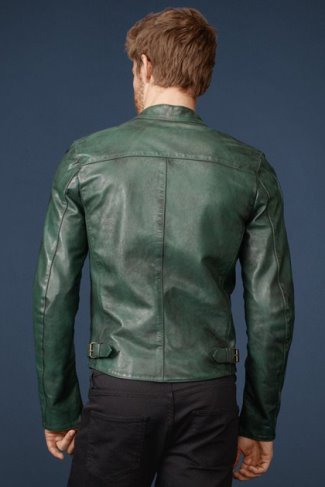 chris evans belstaff manx gsr leather jacket