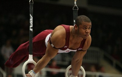 black male gymnasts - Taqiy Abdullah-Simmons