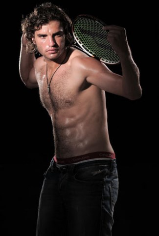 hot male tennis players - Malek Jazir