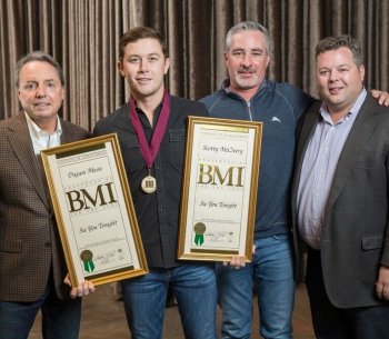 scotty mccreery awards - bmi country trophy