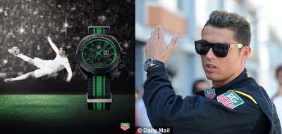 cristiano ronaldo tag heuer watch collection2