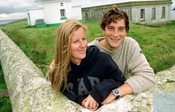 bear grylls young with wife