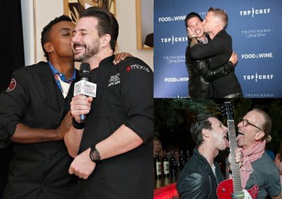 johnny iuzzini gay or straight - gay male kisses