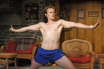 lewis reeves shirtless from VANYA AND SONIA AND MASHA AND SPIKE at the Ustinov Studio