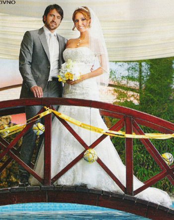 Janko Tipsarevic wedding Biljana Sesevic