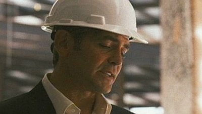 celebrity construction workers george clooney