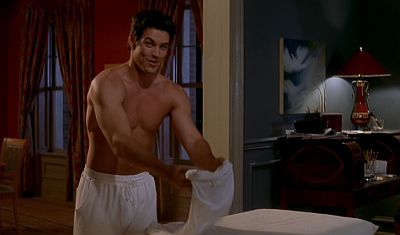 eddie cibrian young masseur in living out loud 1998
