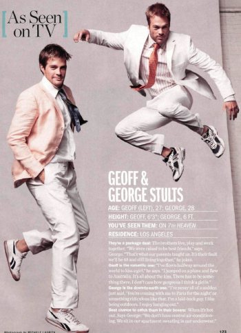 Geoff Stults young with brother george stults