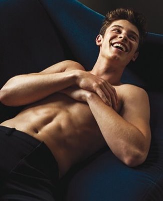 shawn mendes shirtless abs